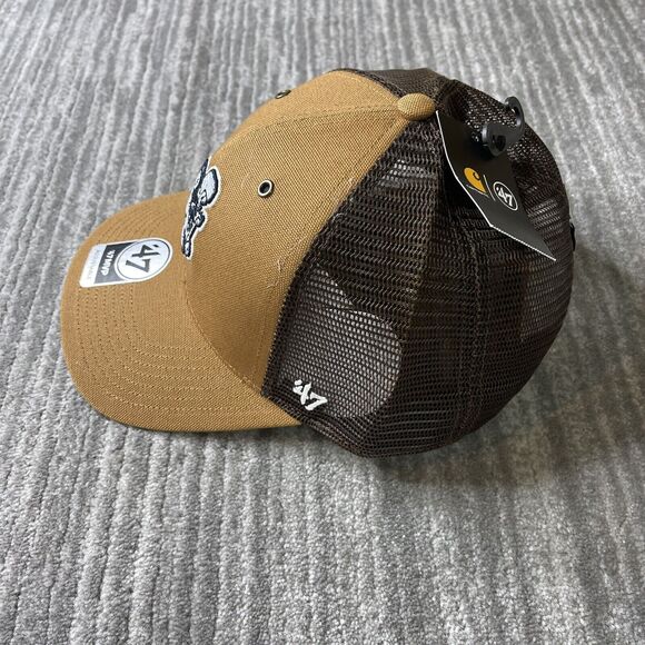 Dallas Cowboys Hat Cap Mesh Trucker 47 x Carharrt Adjustable Snapback Retro Logo - Picture 2 of 8